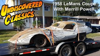 1958 LeMans Coupe with Merrill Powell, Co-founder of Victress!