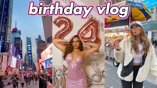 MY 24th BIRTHDAY VLOG IN NYC!!! Vlogmas Day 9