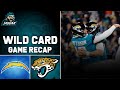 Los Angeles Chargers vs Jacksonville Jaguars Recap | Wild Card Weekend