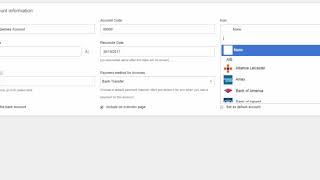 1) Kashflow: Set up Bank Accounts