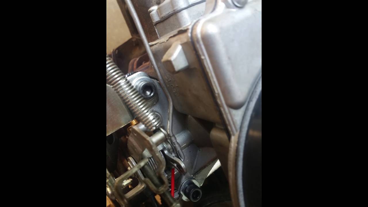 Mc2100 throttle shaft leak YouTube