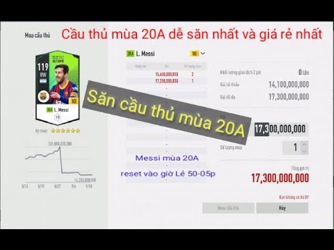Video Reset giờ cầu thủ FO4 mùa 20A-mùa thẻ dễ săn 8 nhất và... - youtube