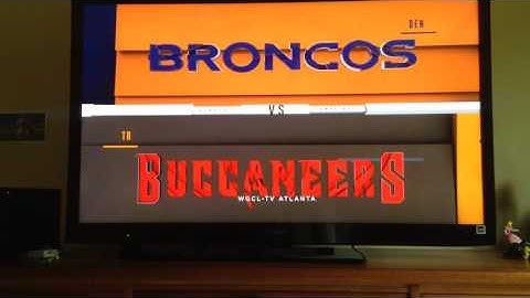 NFL on CBS intro 2016 DEN@TB