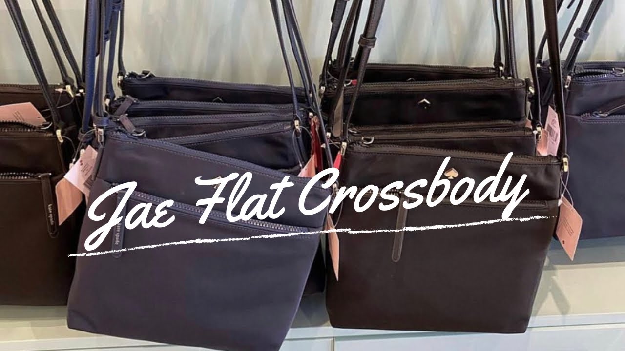 BAG REVIEW: Kate Spade Jae Flat Crossbody Bag - YouTube
