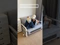 🛋️✨ンパクトなのに、頼れる1台。🤍 折り畳み式ソファベッド#tiarosmartfurniture