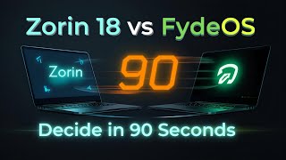 Zorin 18 or FydeOS Decide in 90 Seconds