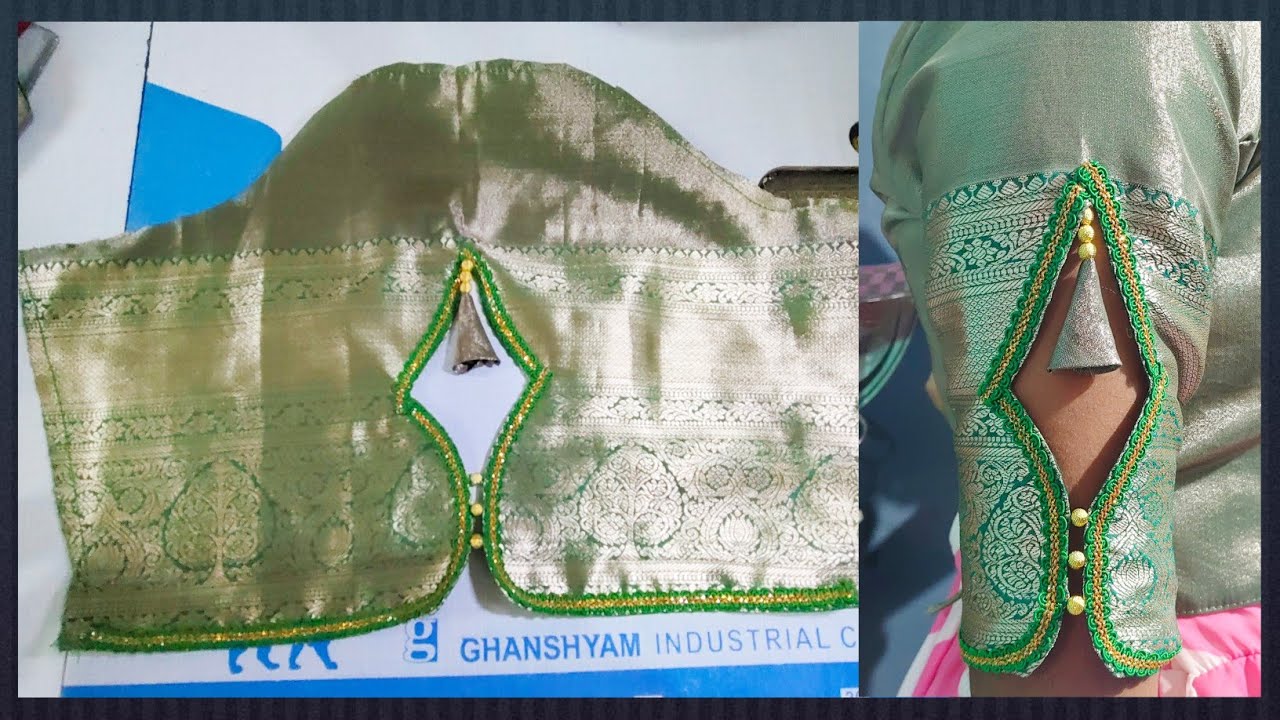 Trending sleeve design cutting and stitching/ easy method trending sleeve design