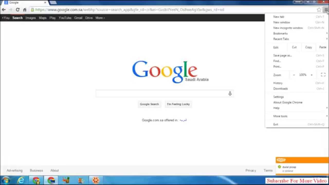 How to access bookmarks in google chrome youtube