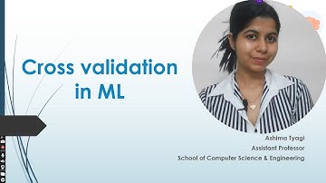 Cross validation in Machine Learning | K-fold cross validation in ML