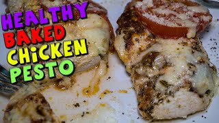 Healthy Baked CHICKEN Pesto Recipe