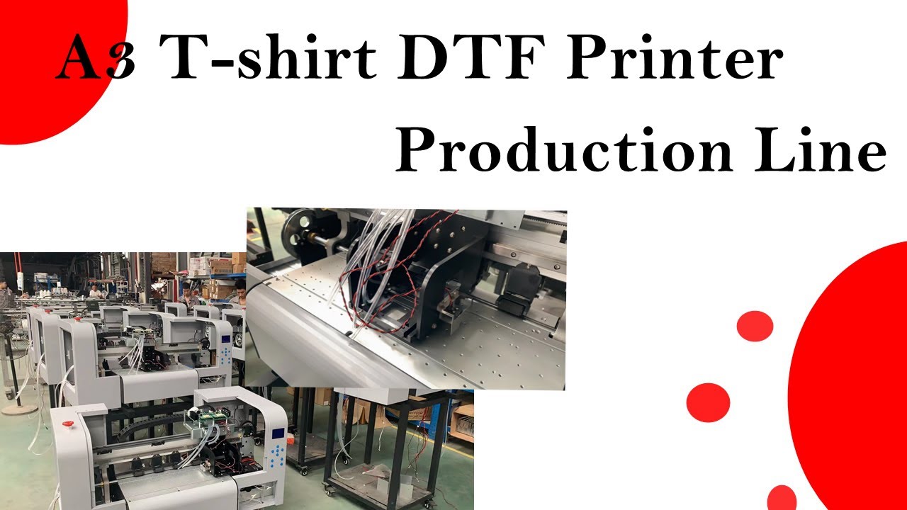 A3 T-shirt DTF Printer Production Line | PET Film Printing Machine Supplier 
