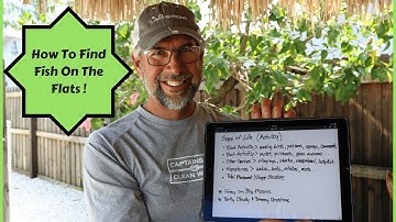 How To Find Fish On The Flats - Signatures To Look For When Targeting Game Fish