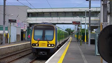 Irish Rail 29000 class DMU 29407 - Howth Junction Station
