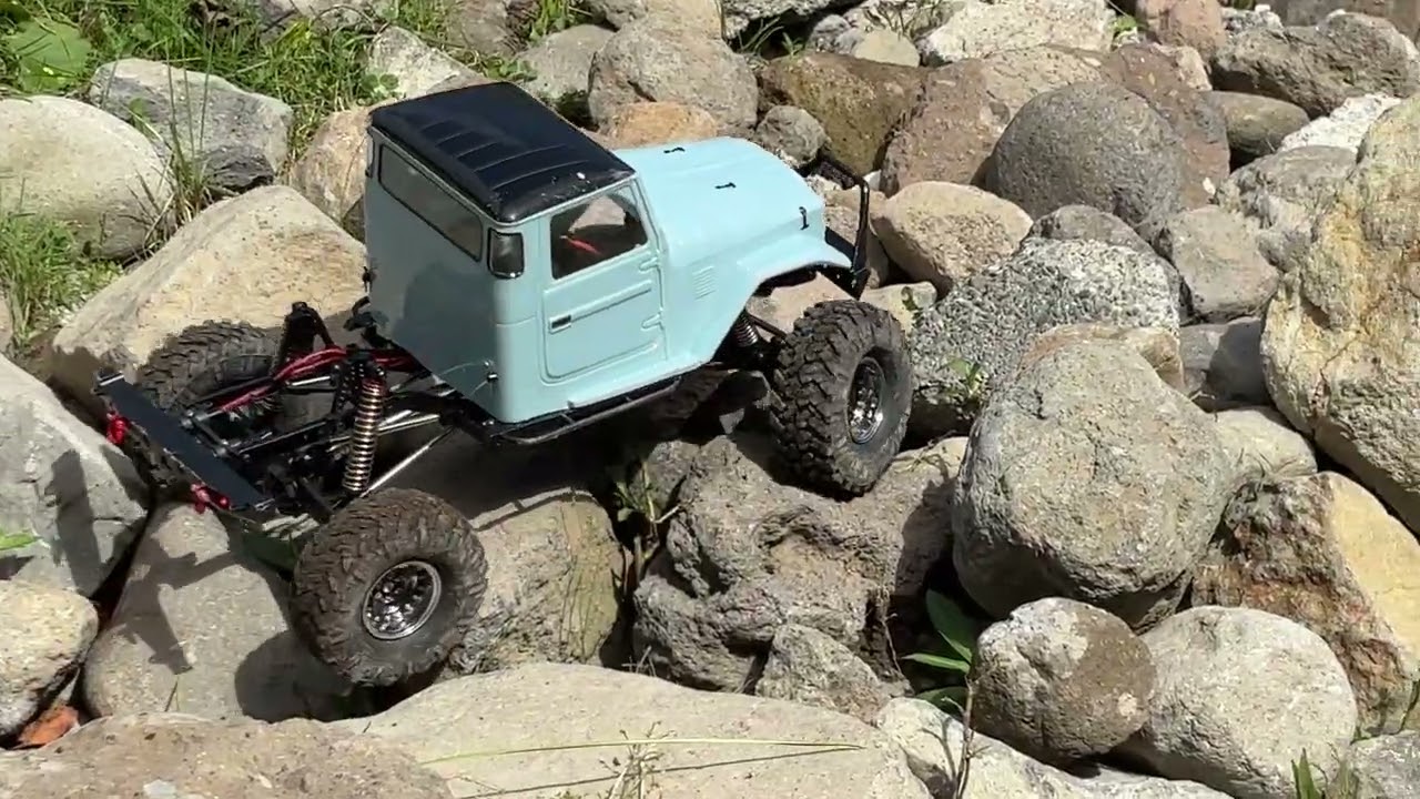 313mmホイールベースシャーシフレーム、1/10 AXIAL SCX10 II 90046