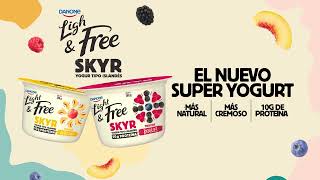 Nuevo Súper Yogurt Skyr De Danone Light&Free