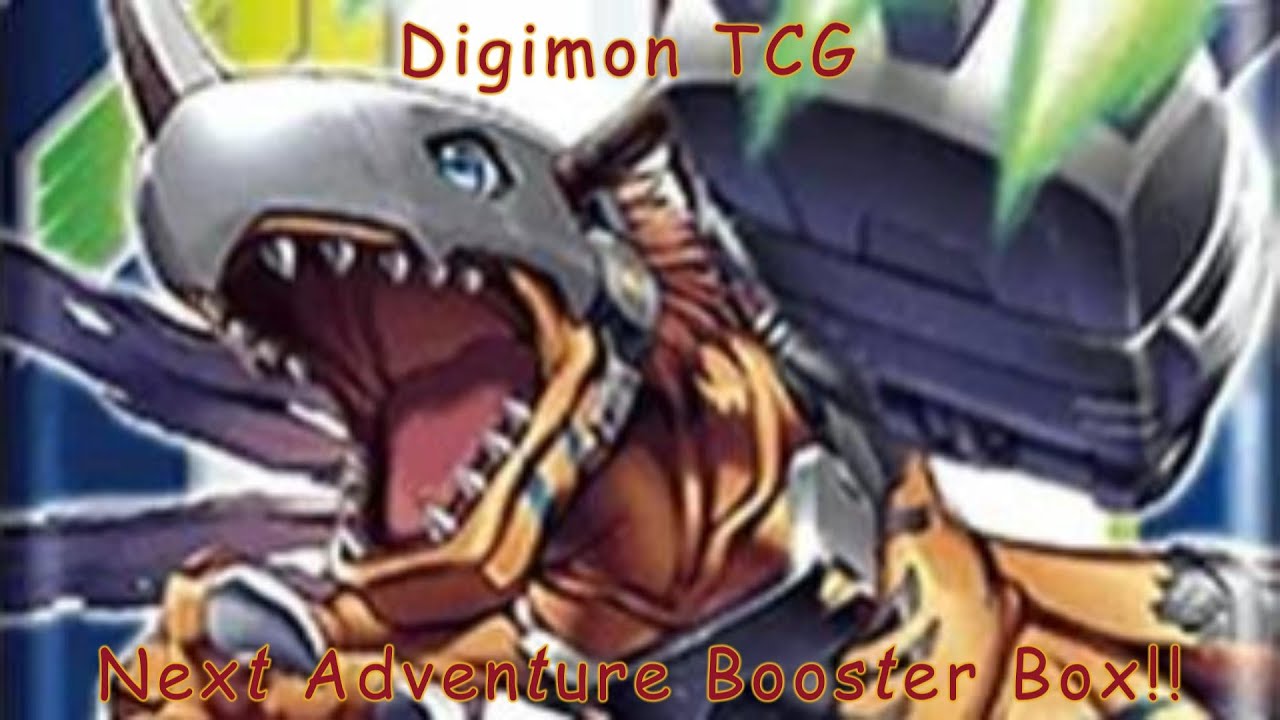 digimon card game next adventure booster box Digimon CCG Next Adventure BT07 Booster