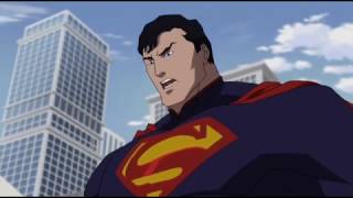 Superman fights Intergang