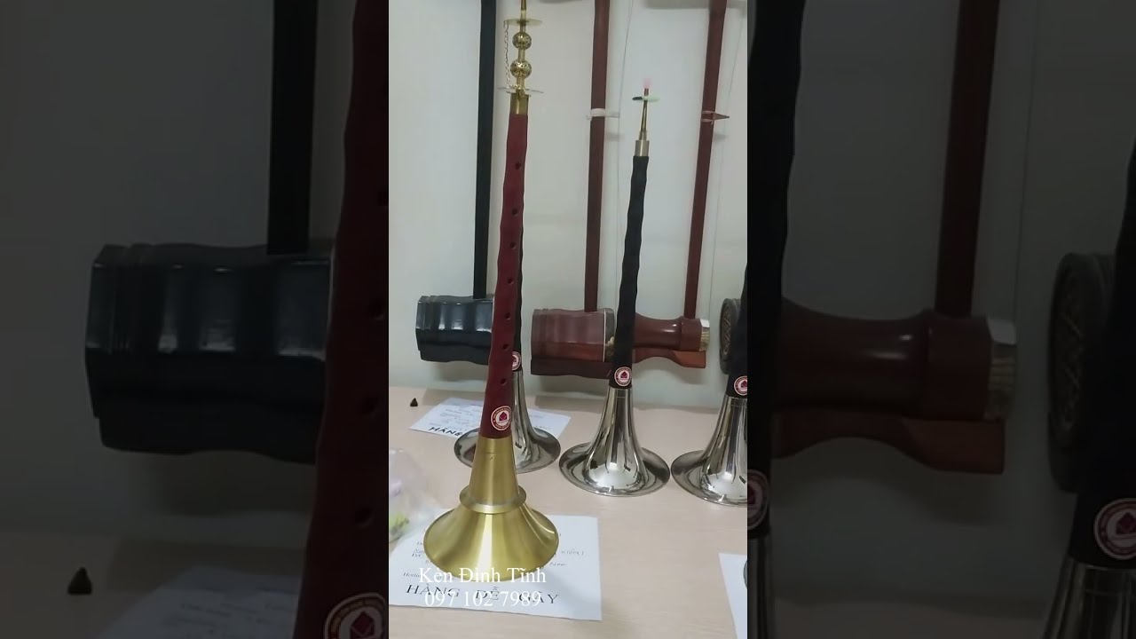 Những cây kèn đám ma nhạc hiếu được chỉnh âm thanh chuẩn gửi đi toàn quốc phục vụ các bác thợ kèn