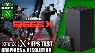Rainbow Six Siege X - Xbox Series X Gameplay + FPS Test
