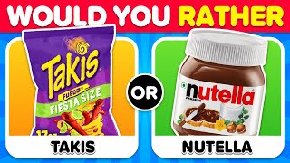 Would You Rather FOOD Edition