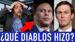 ¿QUÉ DIABLOS HIZO JEFFRIES? Reunión secreta con Jared Kushner 🤦🏻‍♂️