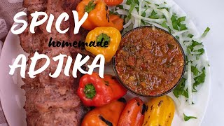 How to Make Spicy Adjika Sauce in a Few Simple Steps #spicy #spicyfood #food #sauce by Serguei's Kitchen 84 views 7 months ago 4 minutes, 54 seconds