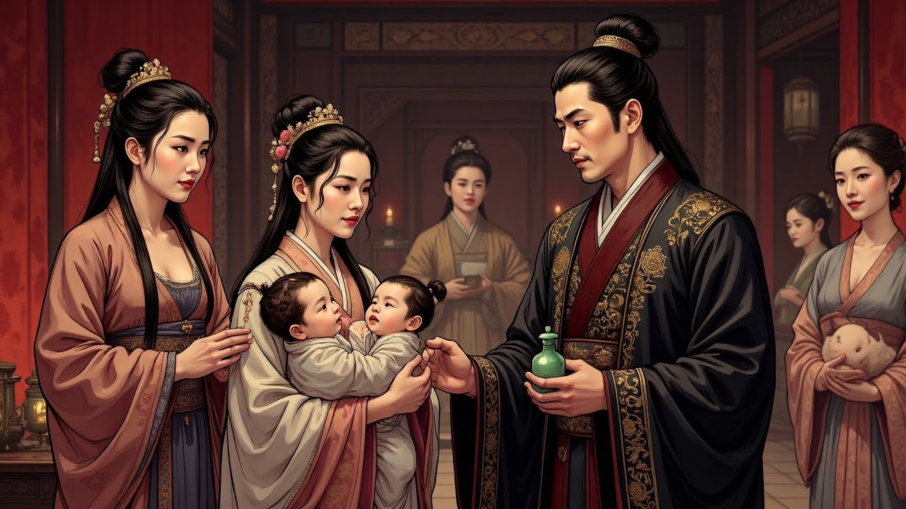 Después de tener a nuestra hija, mi esposo me dio una droga para intercambiarla por el hijo de su...