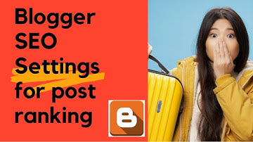 How to Set Blog Title, Description and Meta Description | Blogger SEO Settings | Blog SEO Setting