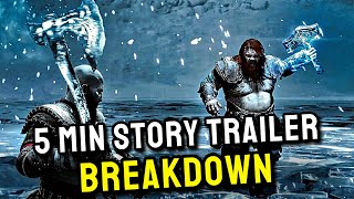 5 Minute Breakdown - God of War Ragnarök Story Trailer [4K]
