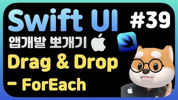 취준생을 위한 스위프트UI 앱만들기 드래그 앤 드랍 SwiftUI 3.0 fundamental Tutorial (2021) ios swiftui drag and drop