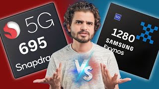 Snapdragon 695 vs. Exynos 1280: Which better for Gaming & Performance