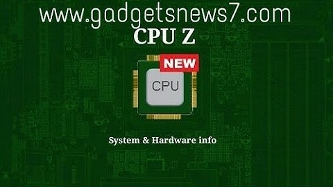 CPU X System & Hardware Info