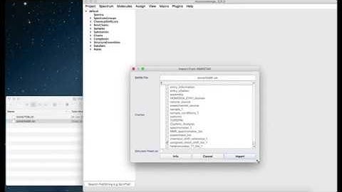 CcpNmr AnalysisAssign V3 - BMRB Chemical Shift List Import