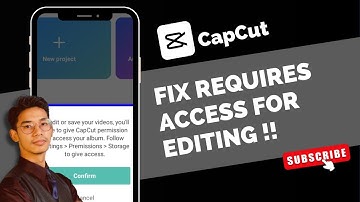 How to Fix CapCut Requires Access to the Album for Editing and Saving Videos