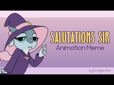 Salutations Sir -