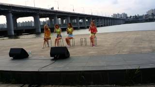 150809 MINX busking fancam 6 FIGHTING!!