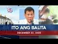 UNTV: Ito Ang Balita | December 22, 2020