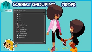 How to Move and Scale a Rigged Character in MAYA FAST and EASY