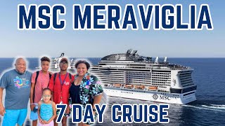 168 Hours onboard the WORST RATED cruise line (that we LOVE)- MSC Meraviglia- FULL MOVIE