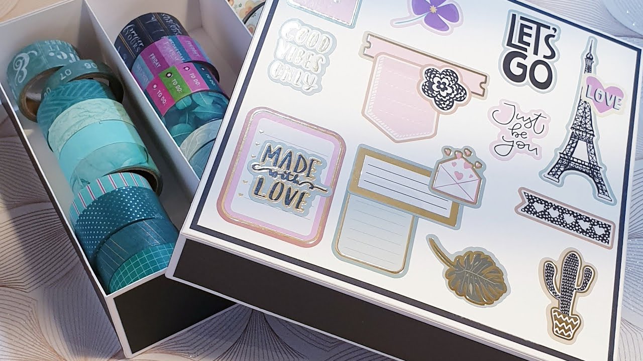 Tuto boîte de rangement washi tape 2 / 3