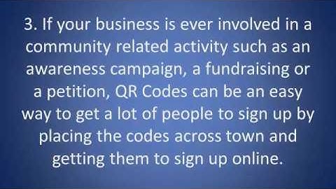 25 Interesting ways small business owners are using QR Codes