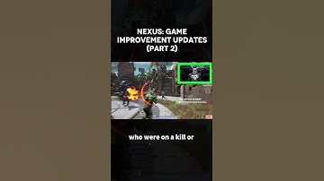 NEXUS: GAME IMPROVEMENT UPDATES (PART 2) #shorts
