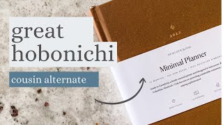 Hemlock & Oak 2023 Minimal Planner | Sustainable Hobonichi Cousin Alternative | Made in Canada