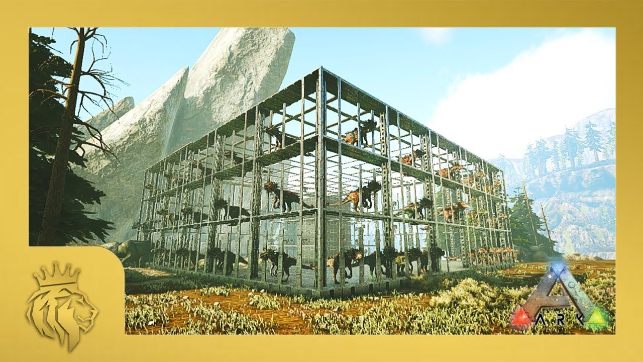 21X21 Velo Cage Design Best For Caves ARK Survival Evolved YouTube