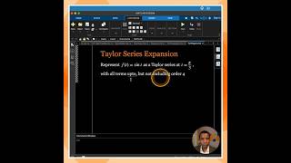 Matlab | Taylor Series Expansion