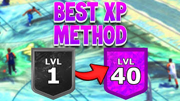 HOW TO HIT LEVEL 40 FAST in NBA 2K22 Current Gen Best XP Method!