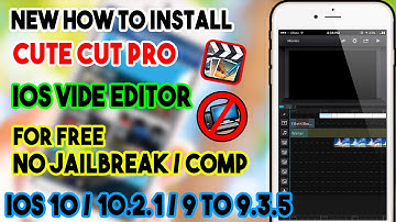 New How To Install Cute Cut Pro iOS Video Editor Free (NO JAILBREAK/COMP) iOS 10/9 iPhone/iPod/iPad