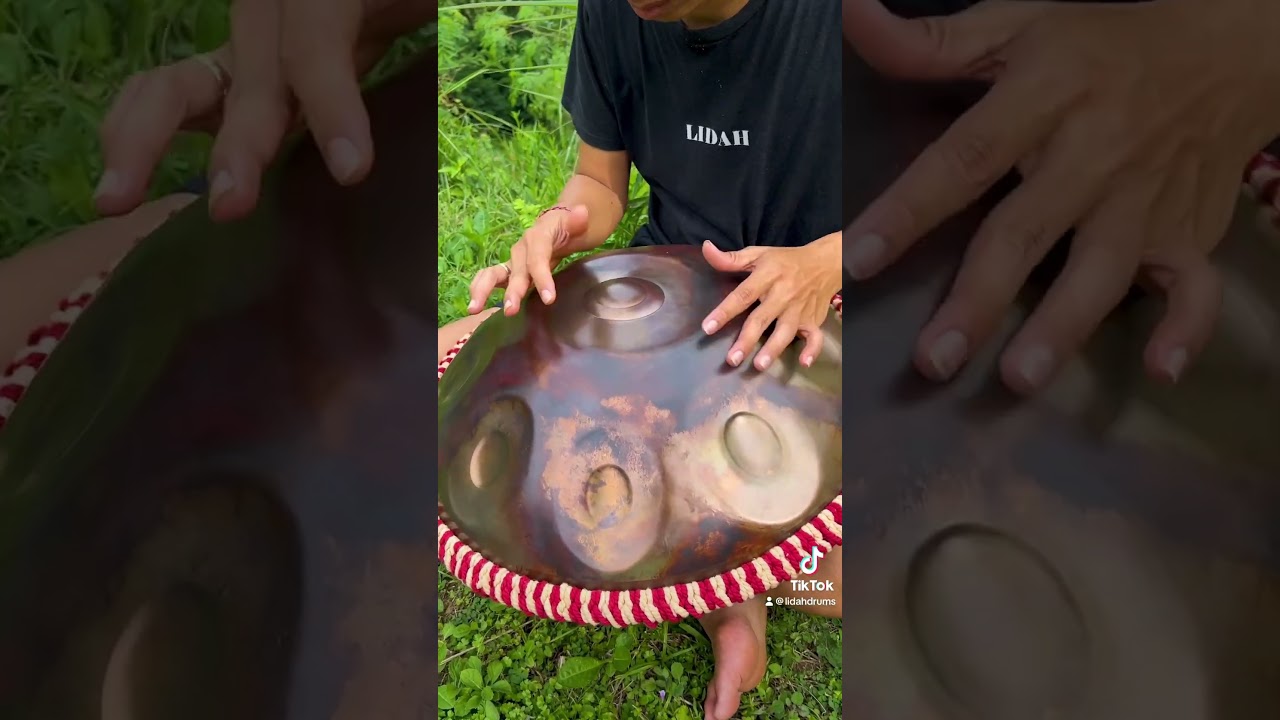 🔥Rhythmic Wizardry on the Handpan! 🎵 Musical magic in motion! 🌪️#handpan #handpanmusic #hangdrum