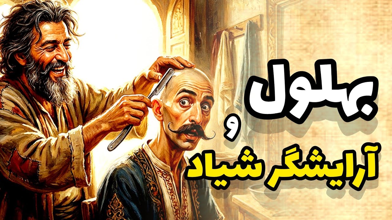 حکایت بُهلول | وقتی بُهلول آرایشگر را ادب کرد!🙃