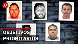 Los 5 capos mas buscados en Mexico figuras dentro del CDS y CJNG
